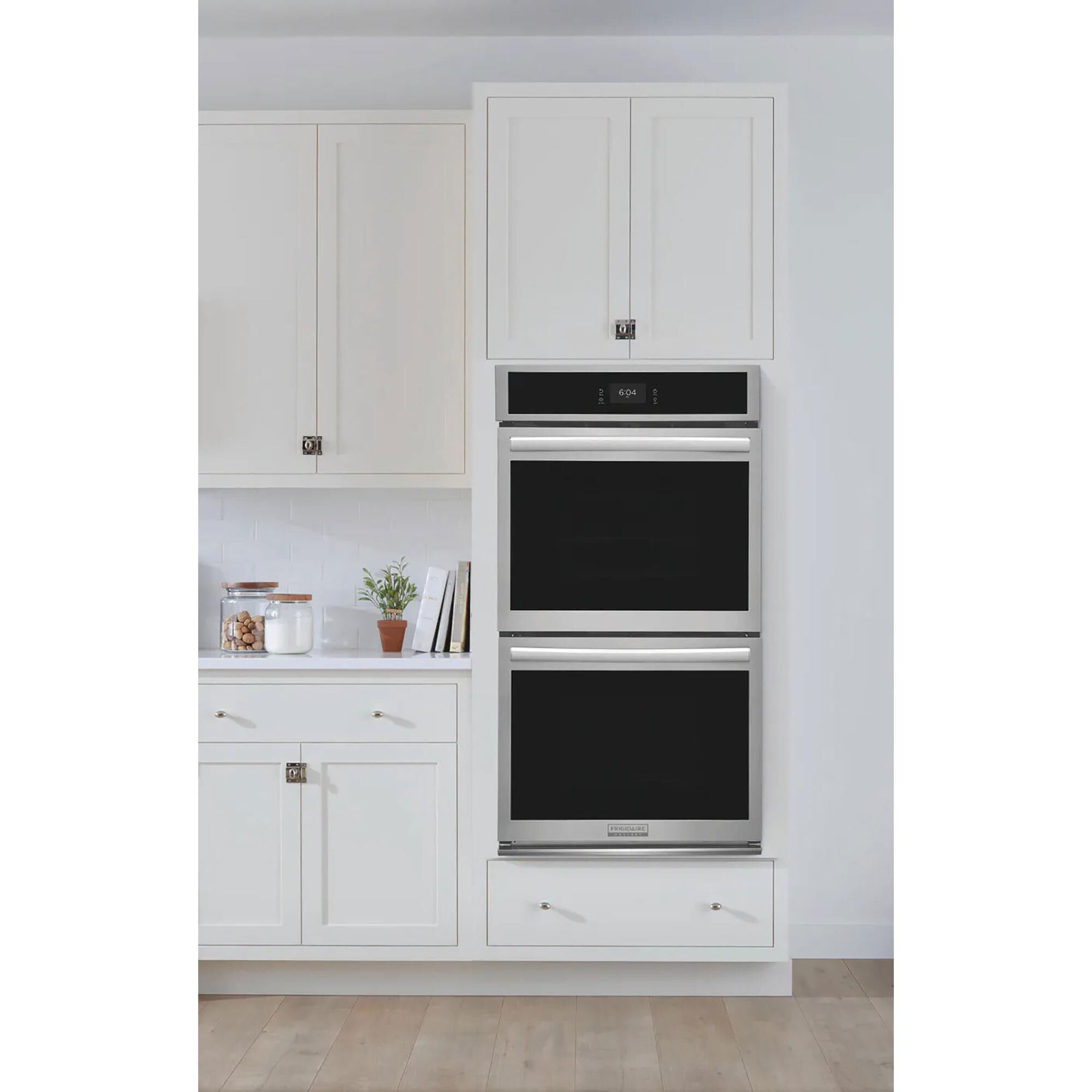 27 in double clearance electric wall oven