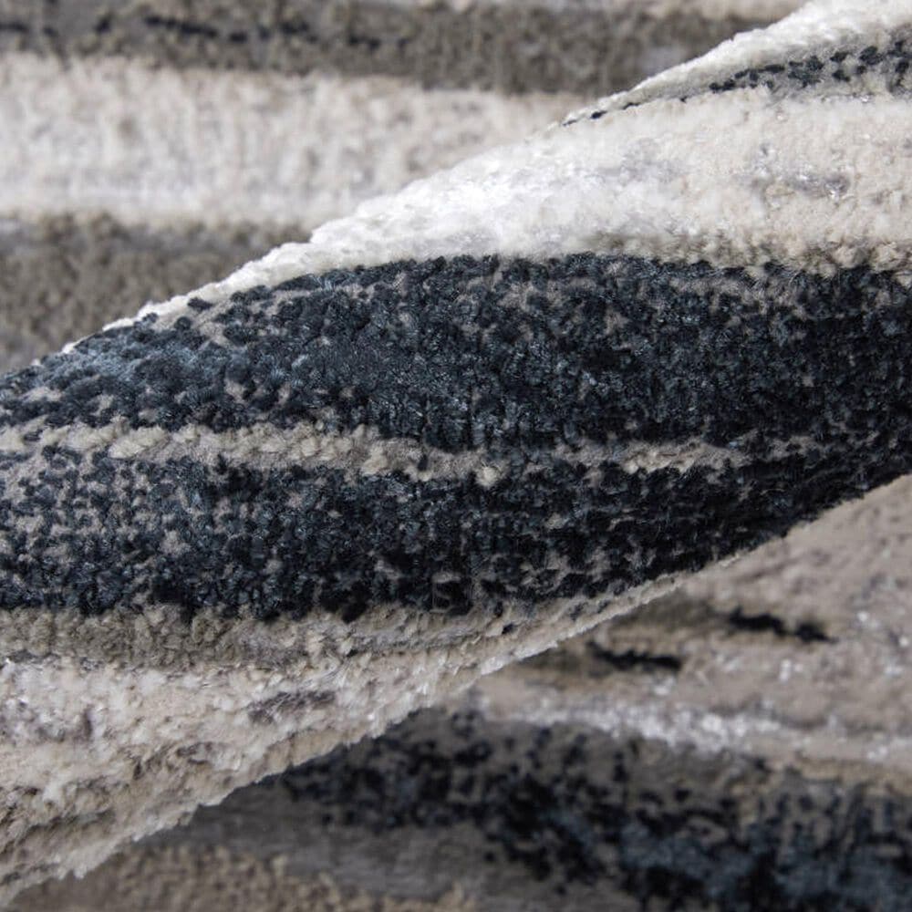 Feizy Micah 8&#39; x 10&#39; Silver Area Rug, , large