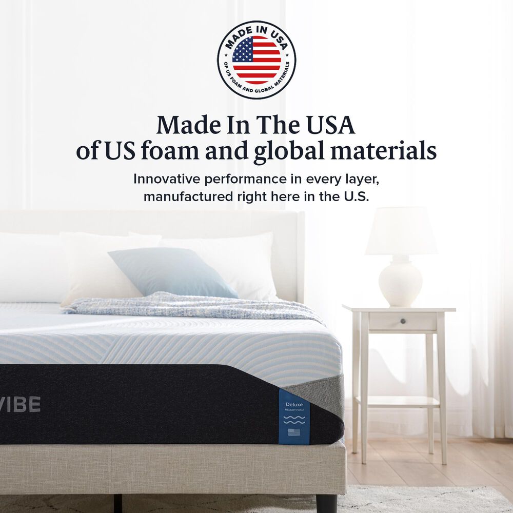 GigaCloud Deluxe 13&quot; Medium Memory Foam Twin Mattress, , large