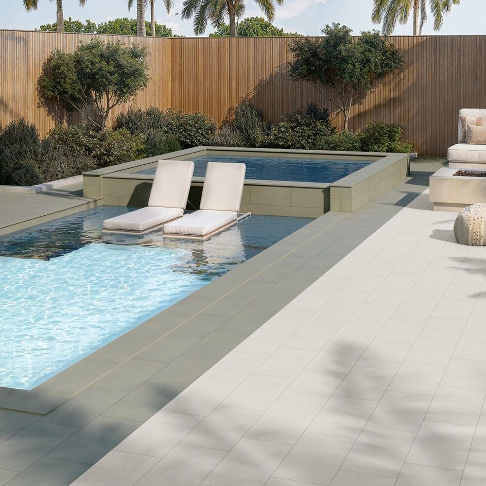 Emser Spectra Chalk 12" x 24" Matte Porcelain Tile, , large