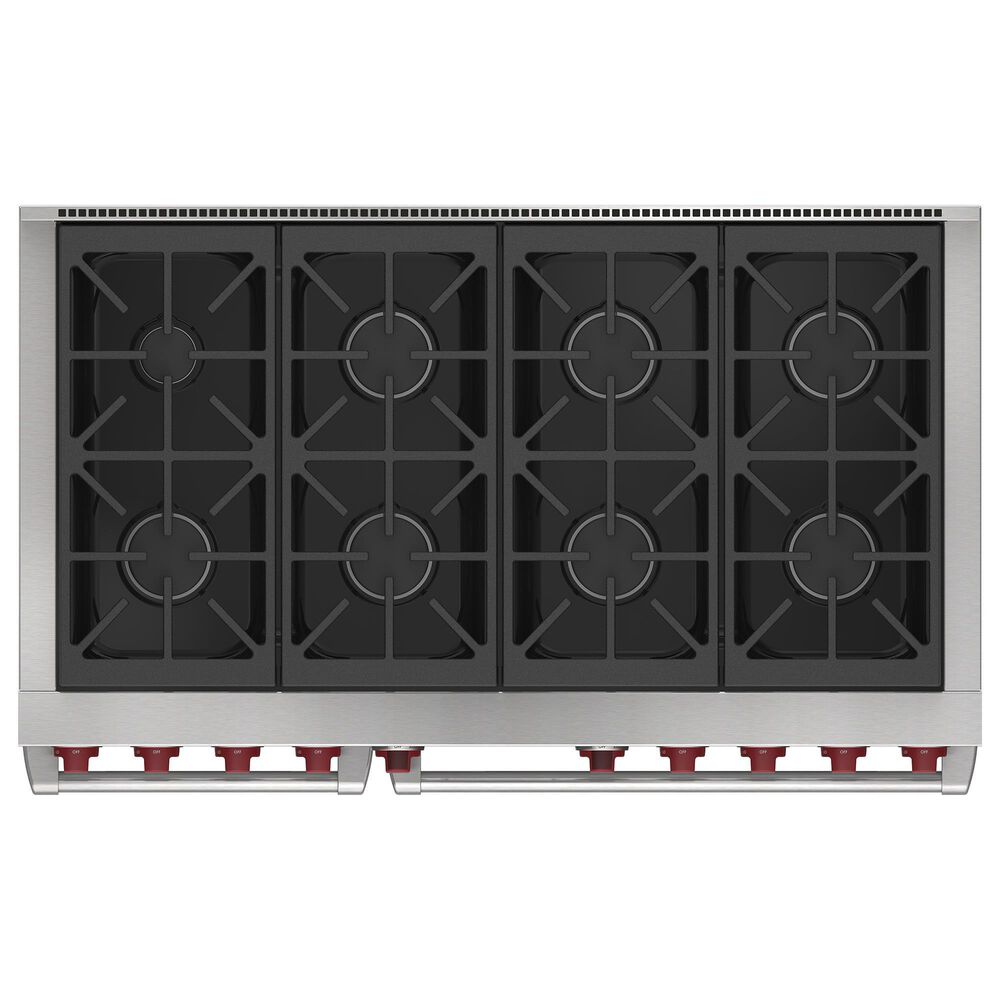 Wolf 48&quot; Dual Fuel 8 Burners Range in Stainless Steel, , large