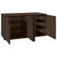 Regency Global Sourcing Legacy 72" Office Storage Cabinet Buffet in Neo Walnut, , large