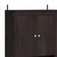 HOMLUX 63" Over the Toilet Storage Cabinet with Double Door and Reinforced Leg in Espresso, , large