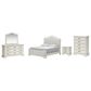 Millenium Arlendyne 5-Piece King Bedroom Set in Antique White, , large