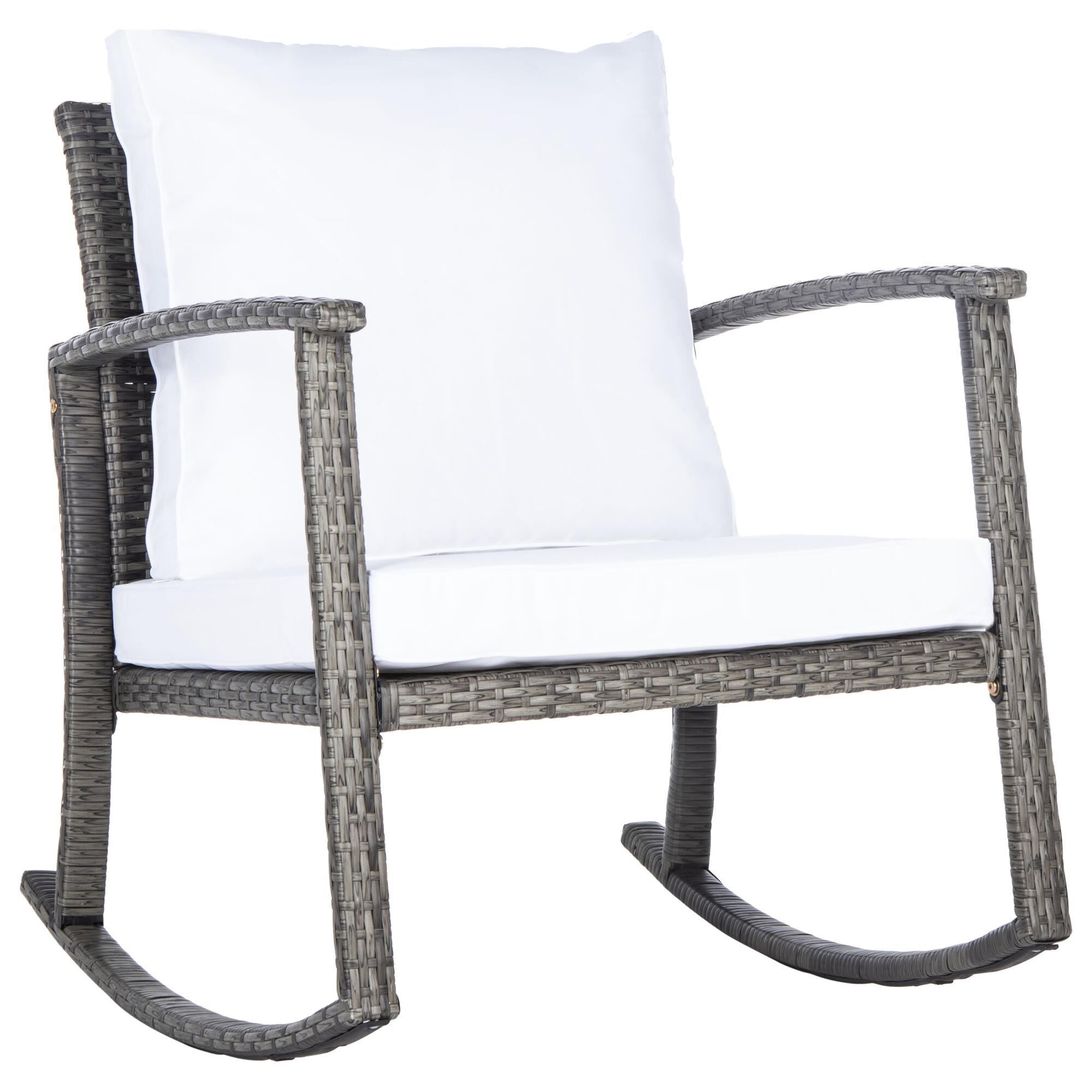 White patio best sale rocking chair
