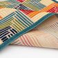 Central Oriental Fontana Haldis 2"2" x 7"6" Cream Runner, , large