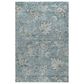 Dalyn Rug Company Silk Road Baltic, Sky, Denim, Ivory and Gray 3" x 5" Area Rug, , large