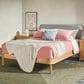 Walker Edison Annette Queen Platform Bed in English Oak, , large