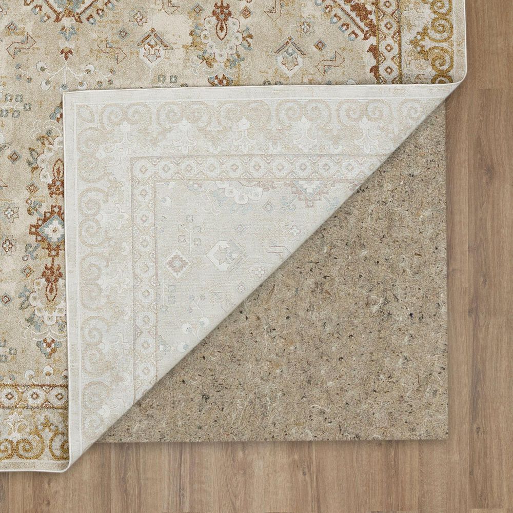 Karastan Windemere R1258 6&#39;6&quot; x 9&#39;10&quot; Cream Area Rug, , large