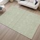 Dalyn Rug Company Soft Essentials Solid Celery 8" x 10" Area Rug, , large
