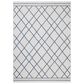 Loloi Easton Ivory and Denim 2"3" x 3"9" Indoor/Outdoor Area Rug, , large