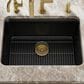Kohler Cairn 24.5" Undermount Single-Bowl Kitchen Sink in Matte Black, , large