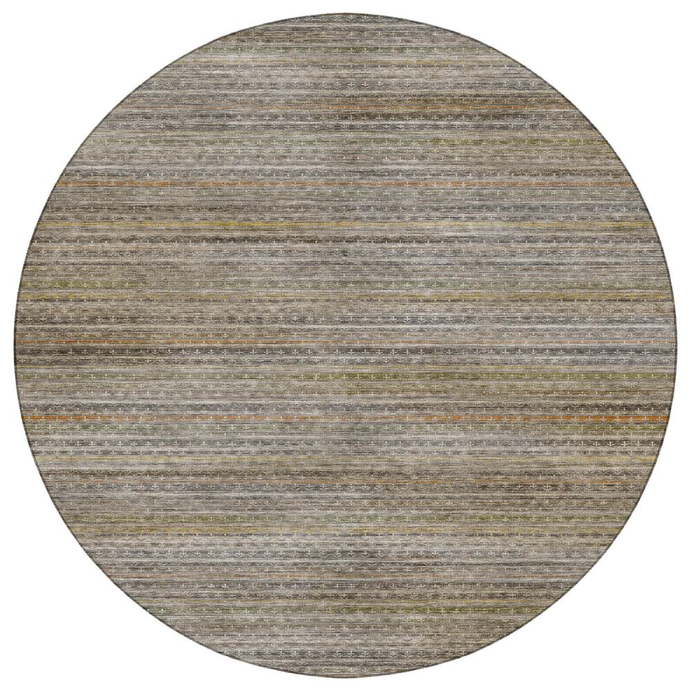 Dalyn Rug Company Vico VC6 Gray 8" Round Area Rug, , large