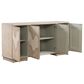 Belle Furnishings Terrace 69" 4-Door Accent Cabinet in Gravel, , large