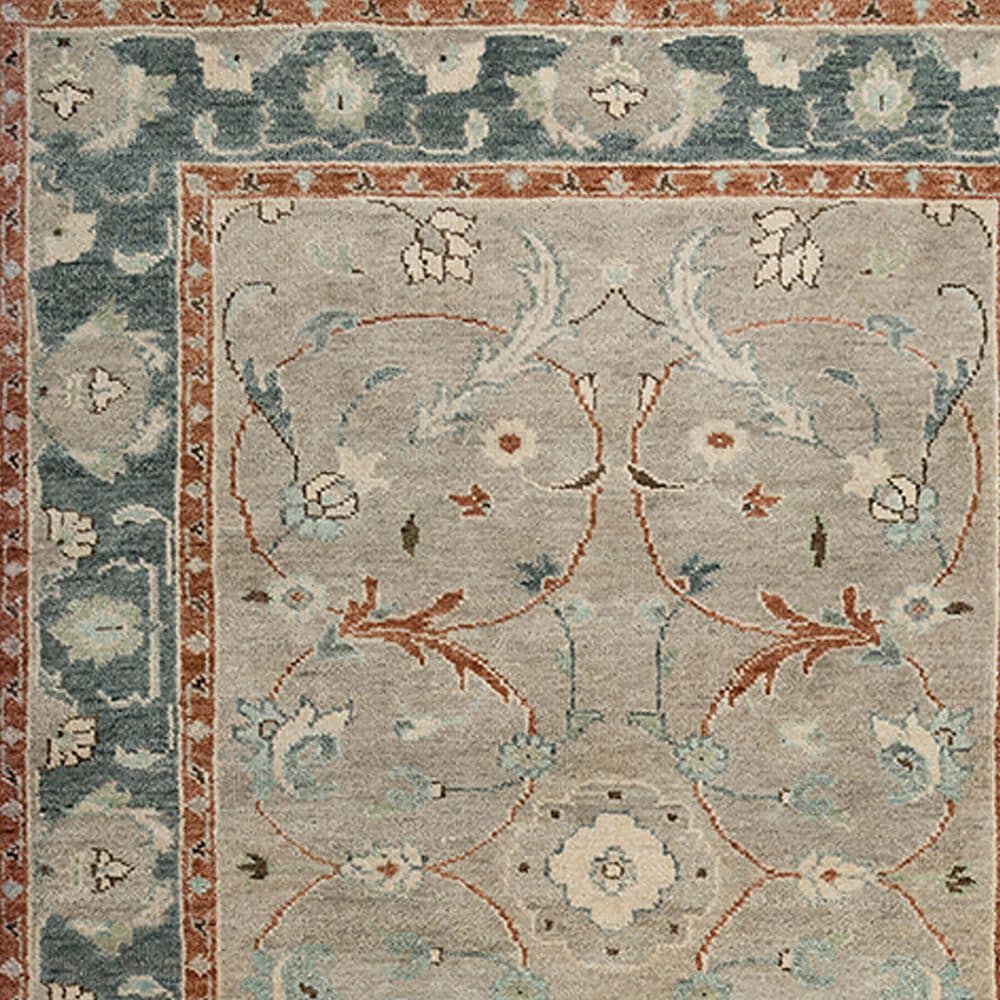 RIZZY Belmont 8&#39; x 10&#39; Light Blue, Beige and Rust Area Rug, , large
