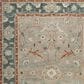 RIZZY Belmont 8" x 10" Light Blue, Beige and Rust Area Rug, , large