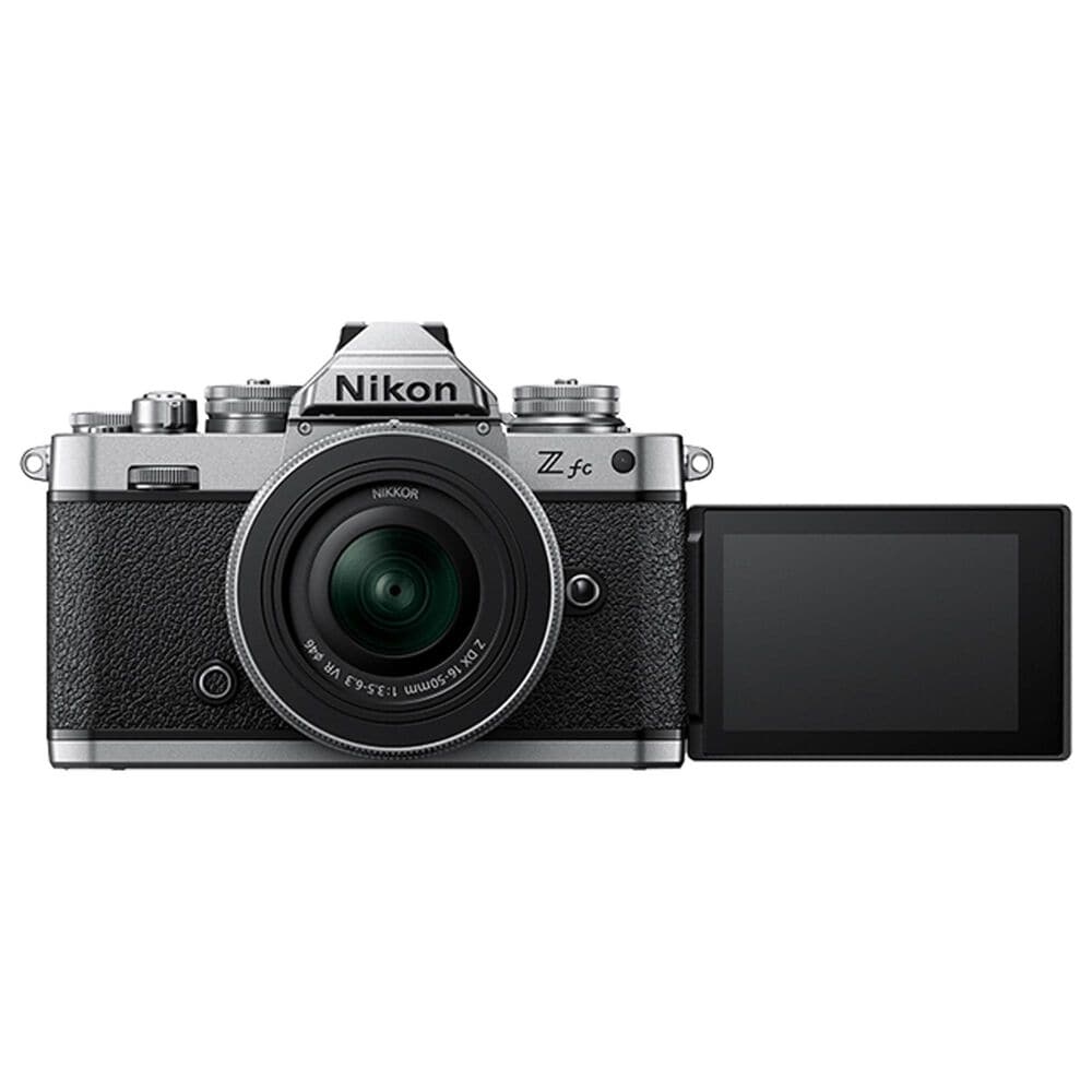 Nikon Z FC Mirrorless Digital Camera with 16-50mm F/3.5-6.3 Lens in Black, , large