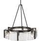 Golden Lighting Aenon 6-Light Chandelier in Matte Black, , large
