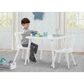 Delta Windsor 3-Piece Table and Chairs Set in Bianca White, , large