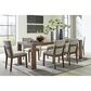 Ashley Kraeburn Dining Chair Set of 2 in Beige and Brown, , large