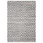 Safavieh Martha Stewart Lucia Shag MSR0782H 4" x 6" Dark Grey and Light Grey Area Rug, , large