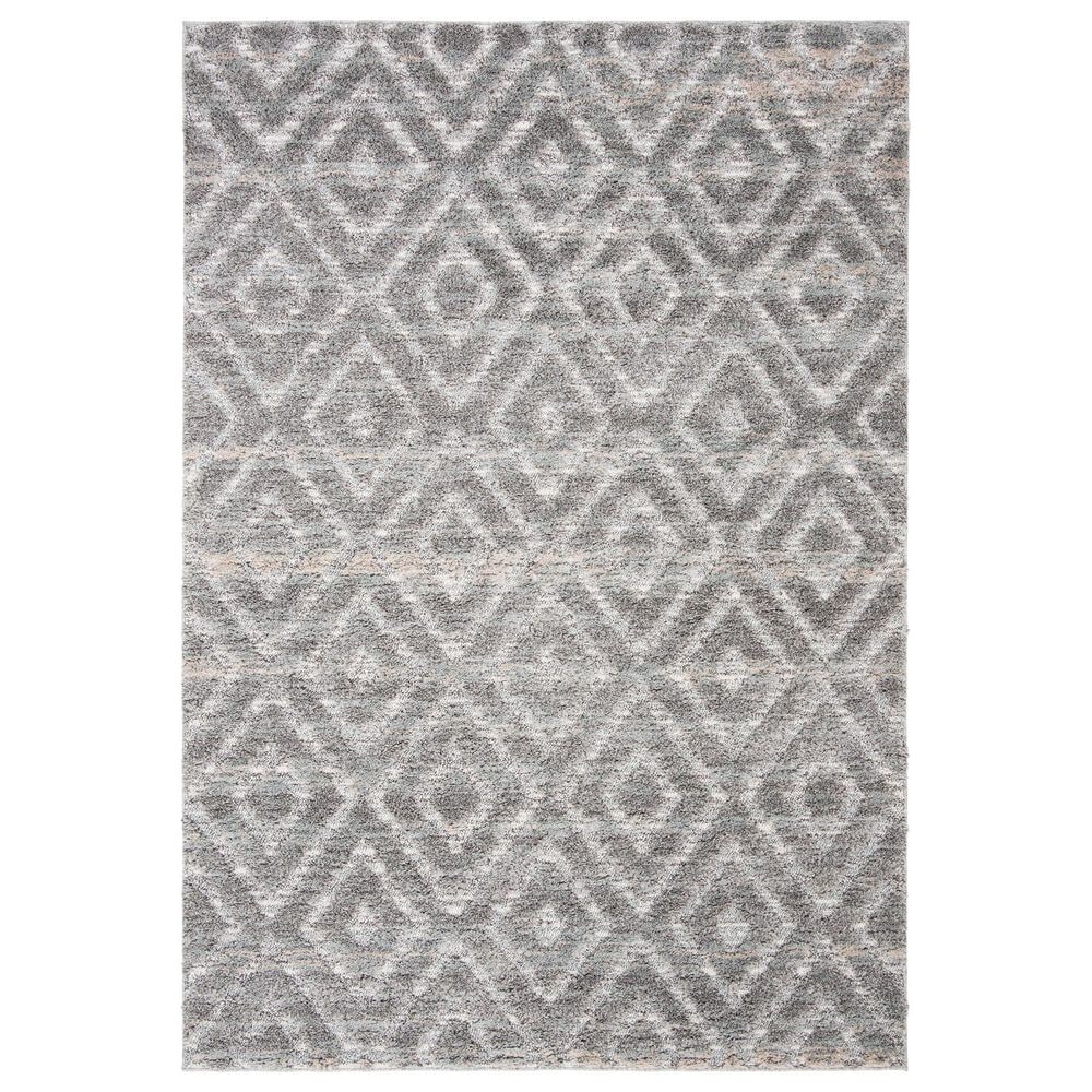 Safavieh Martha Stewart Lucia Shag MSR0782H 4" x 6" Dark Grey and Light Grey Area Rug, , large