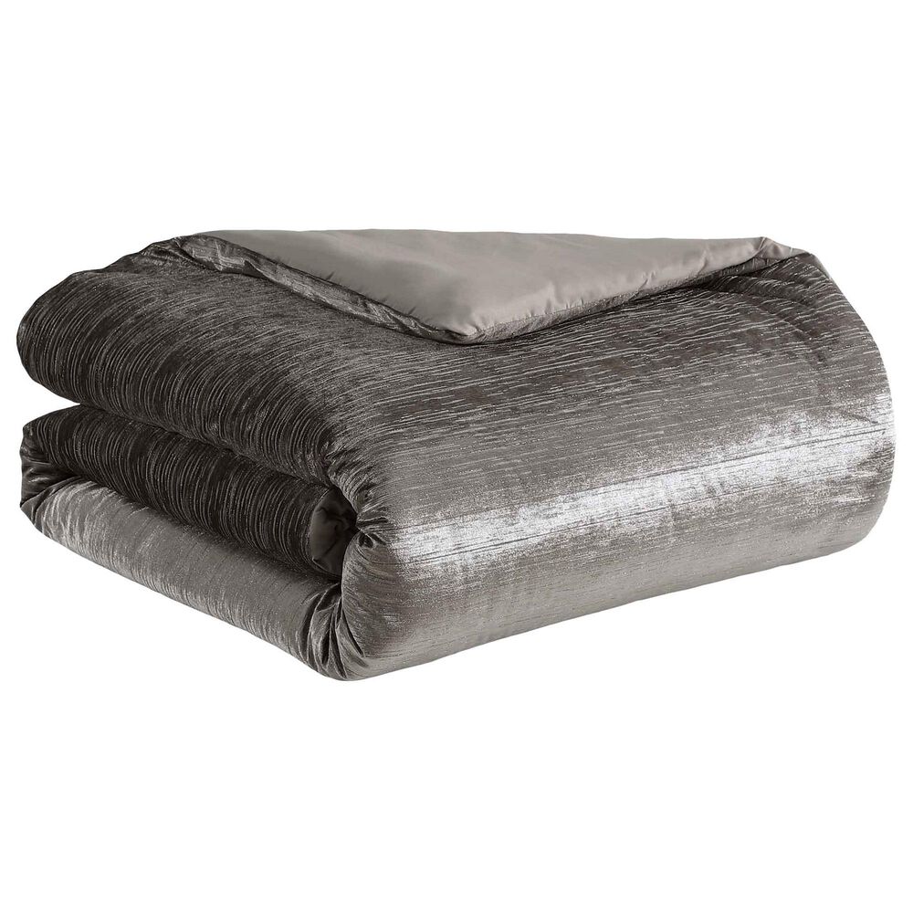 Hallmart Collectibles Shirley 9-Piece King Comforter Set in Silver, , large