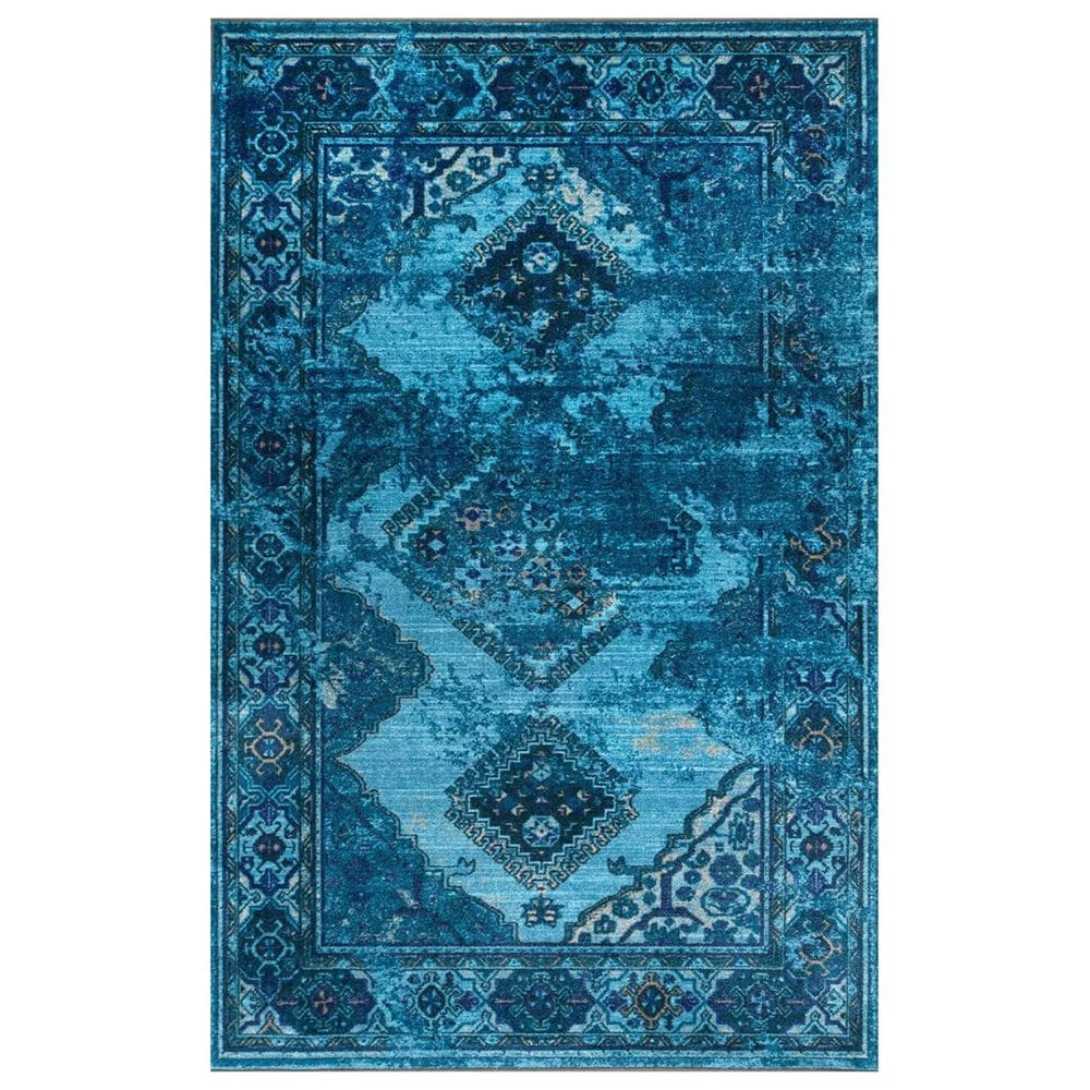 nuLOOM Giza MCGZ12D 5' x 8' Blue Area Rug, , large