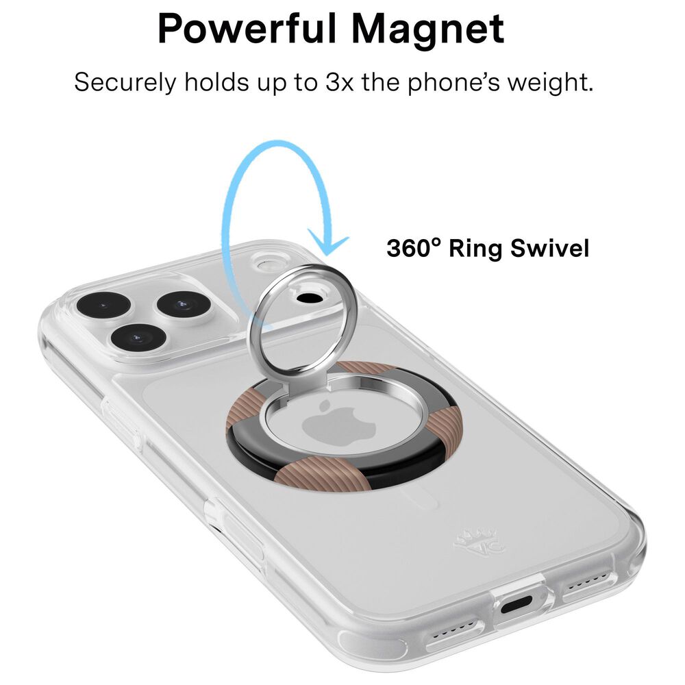 Velvet Caviar Gift Set with MagSafe Wallet, Grip Ring, Phone Charm in Mocha Vibe Checker, , large