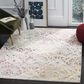 Safavieh Aria 8" x 10" Cream and Multicolor Area Rug, , large