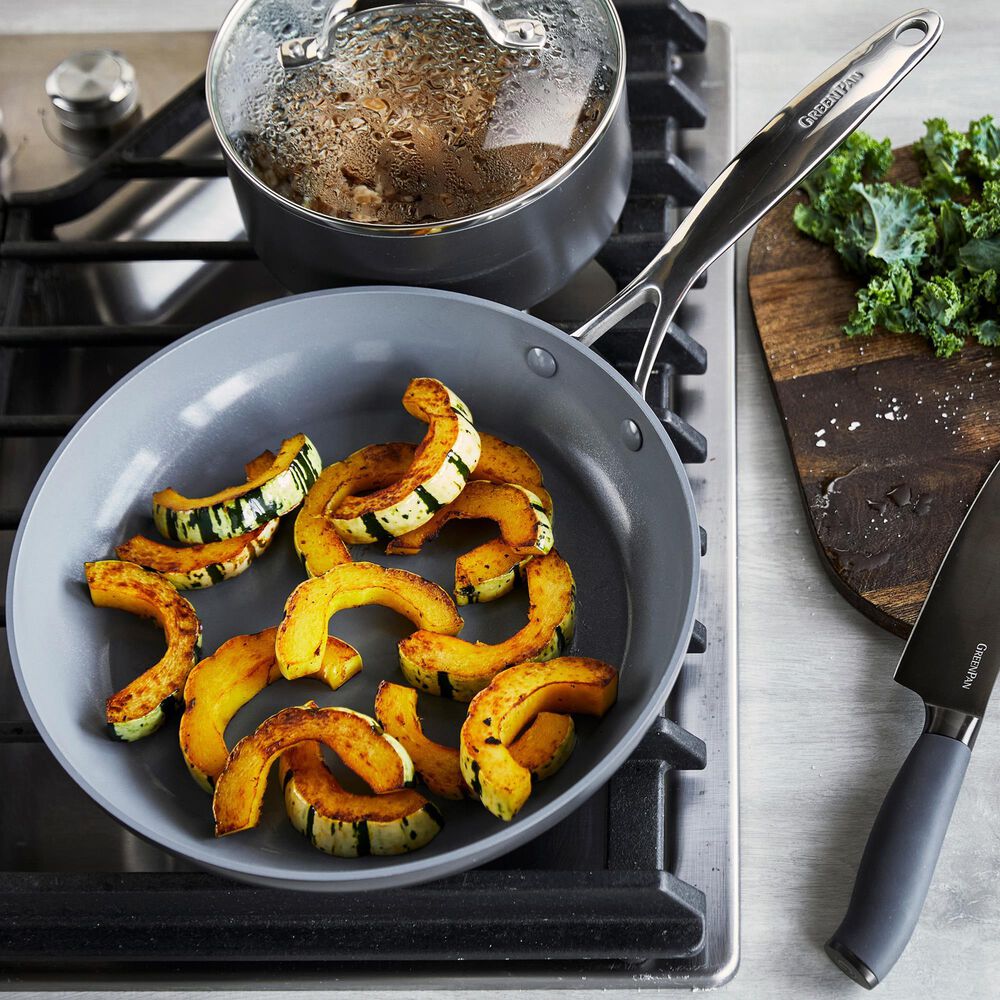 Green Pan Valencia Pro 11-Piece Nonstick Cookware Set in Grey, , large