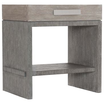 Bernhardt Foundations Nightstand in Light Shale and Dark Shale, , large