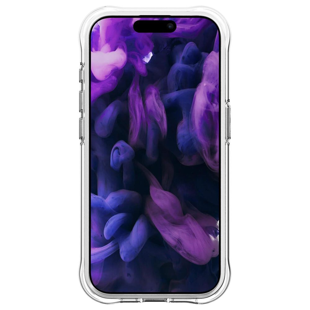 LAUT Aero Protect Case for Apple iPhone 15 in White and Crystal Clear, , large