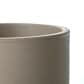 Alfresco Home Porto Tall Round Patio Planter in Taupe, , large