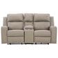 Ashley Lavenhorne Manual Loveseat in Pebble, , large
