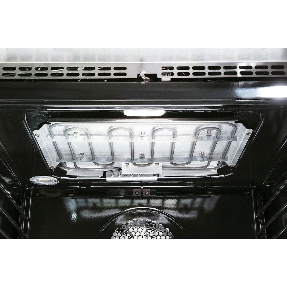 Viking Range 4.7 Cu. Ft. Freestanding Dual Fuel Range with Convection in Black and Stainless, , large