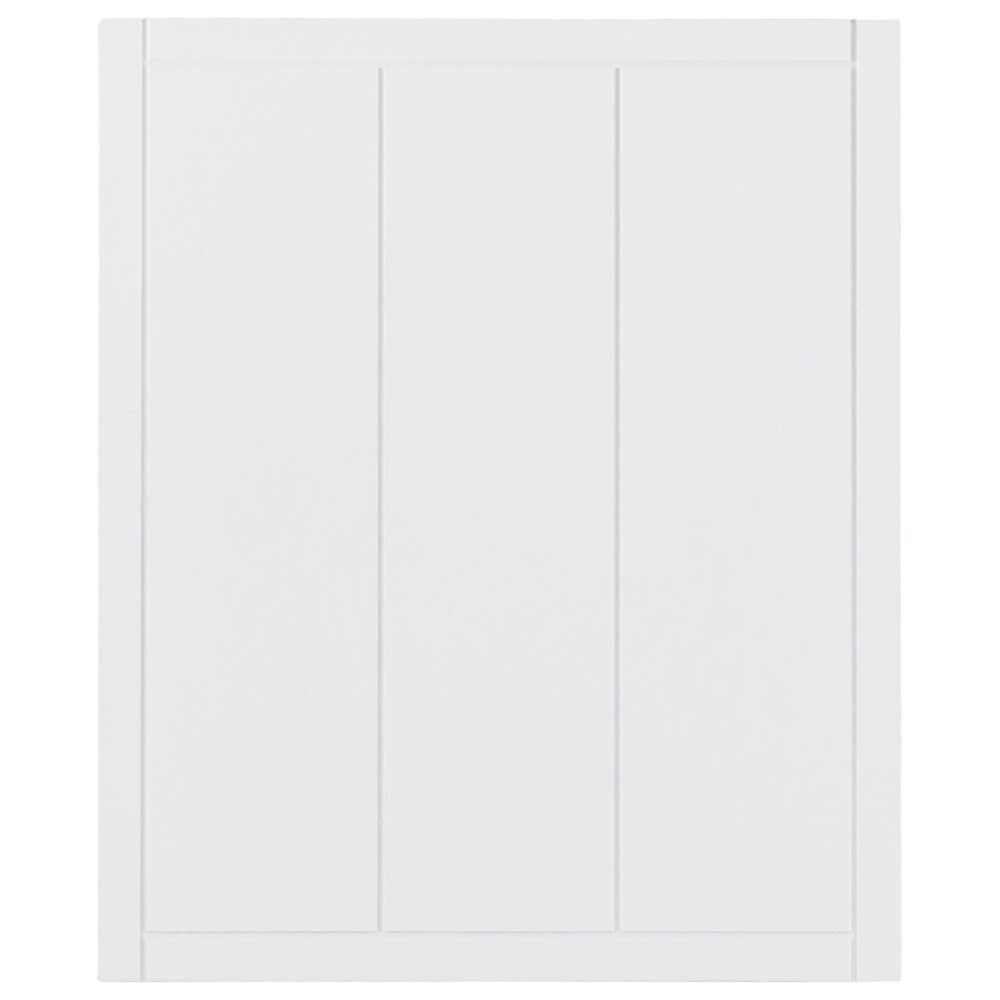 Linon Home Decor Lisbon Folding TV Tray Table Set with Stand in White (Set of 4), , large