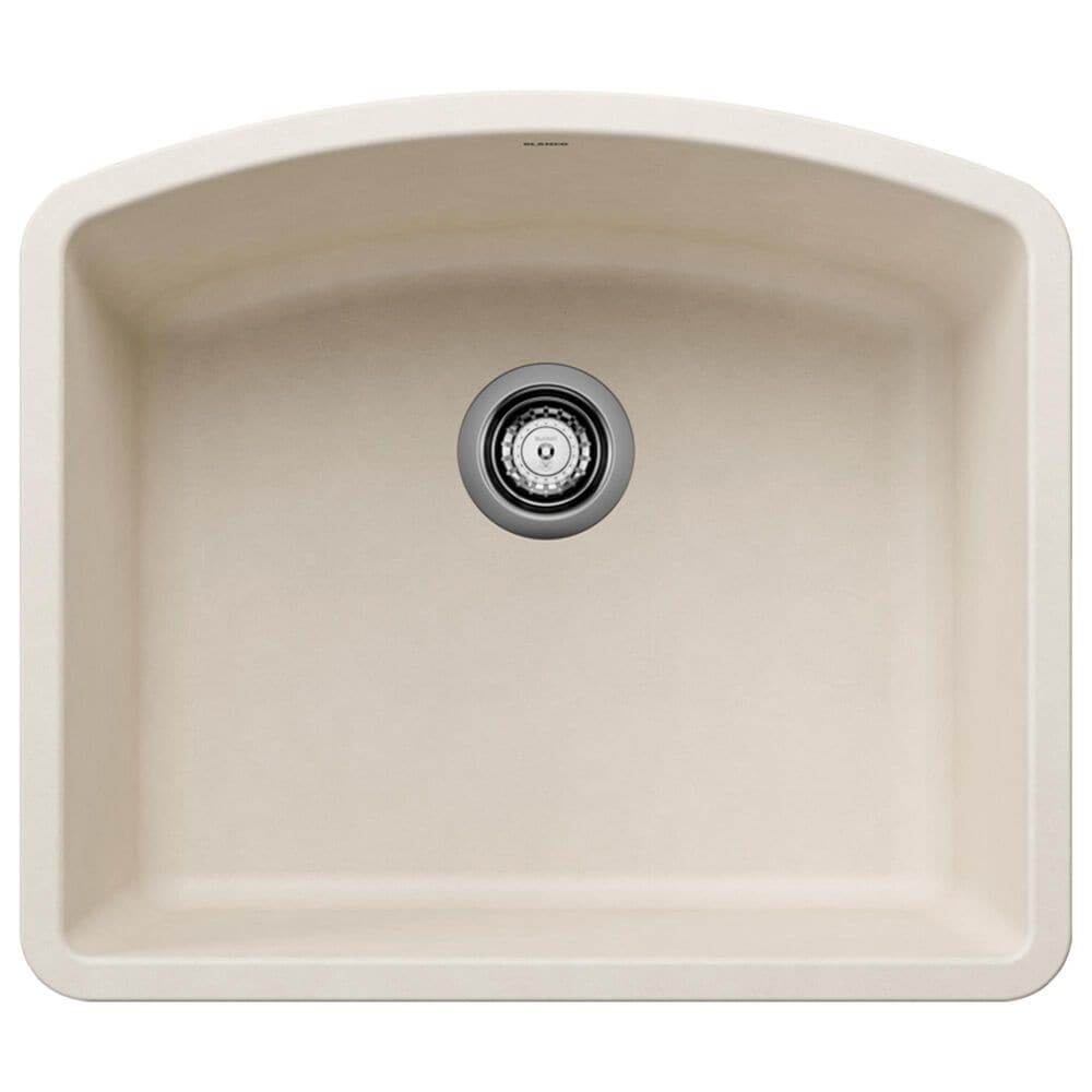 Blanco Diamond 24" Single Bowl Kitchen Sink in Soft White, , large