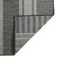 Amer Rugs Maryland 2"4" x 8" Silver and Taupe Runner, , large