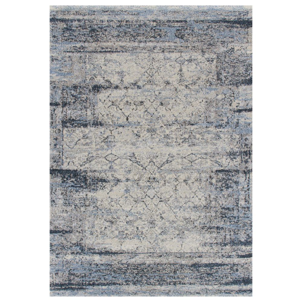 Dalyn Rug Company Fresca FC5 9"6" x 13"2" Silver Area Rug, , large