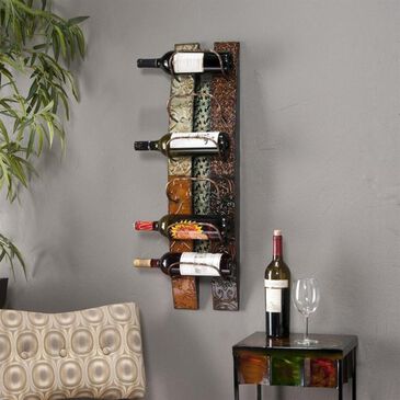 Southern Enterprises Adriano Wall-Mount Wine Storage, , large