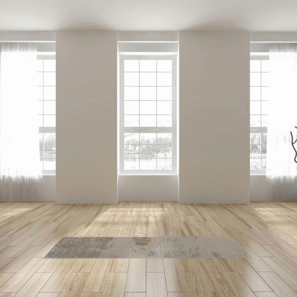 Jaipur Catalyst Fen Feather Gray and Moonbeam 2&#39;2&quot; x 8&#39; Runner, , large