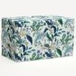 Rifle Paper Co Crafted by Cloth & Company Willie Storage Bench in Peacock Blue/White, , large