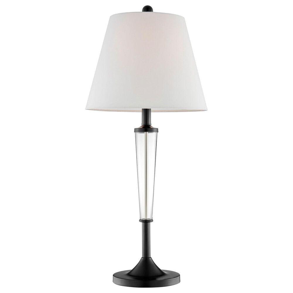 Lite Source Freida 3-Piece Lamp Set in Black, , large