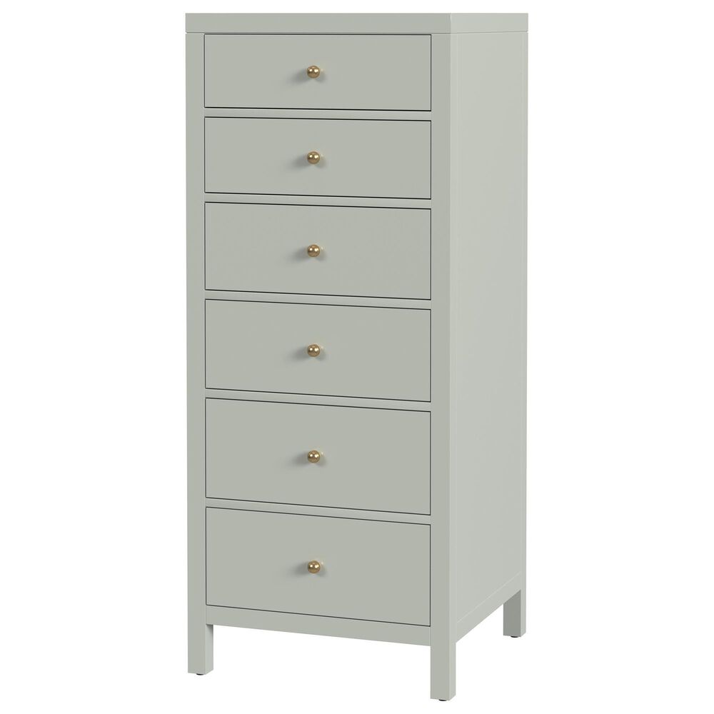 Butler Specialty Company Nora 6-Drawer Lingerie Chest in Sage Green, , large