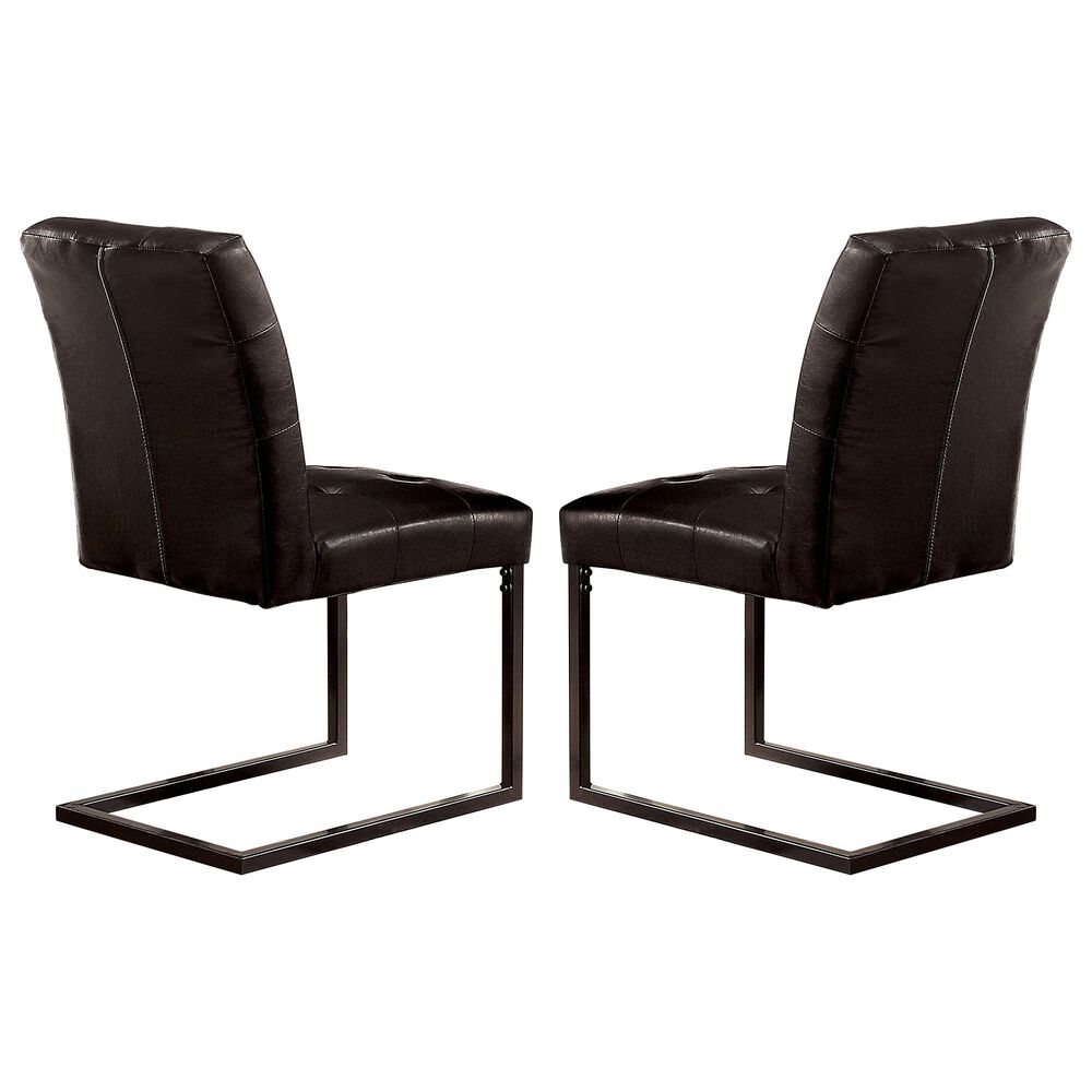 Furniture of America Brady Dining chair in Brown &#40;Set of 2&#41;, , large