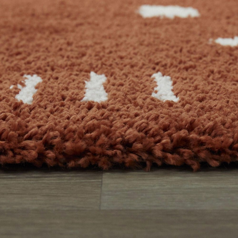 Balta Rugs Rupa 3090663 5&#39;3&quot; x 7&#39; Rust Area Rug, , large