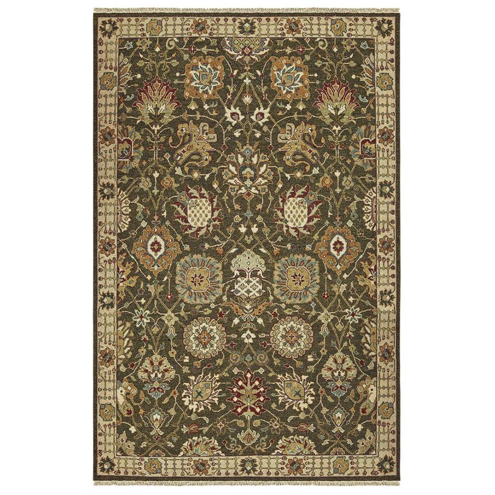 Oriental Weavers Angora 12304 2'6" x 10' Brown and Ivory Runner, , large
