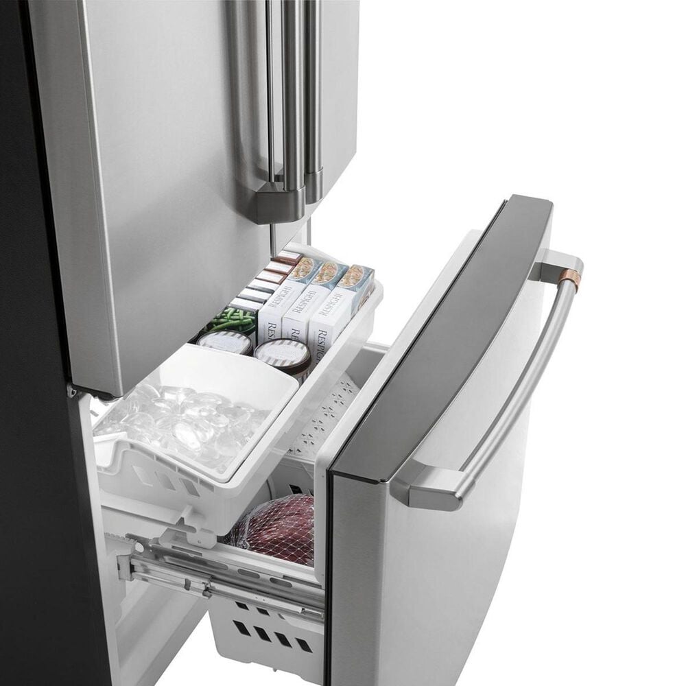Cafe 18.6 Cu. Ft. Counter Depth French Door Refrigerator in Stainless Steel, , large