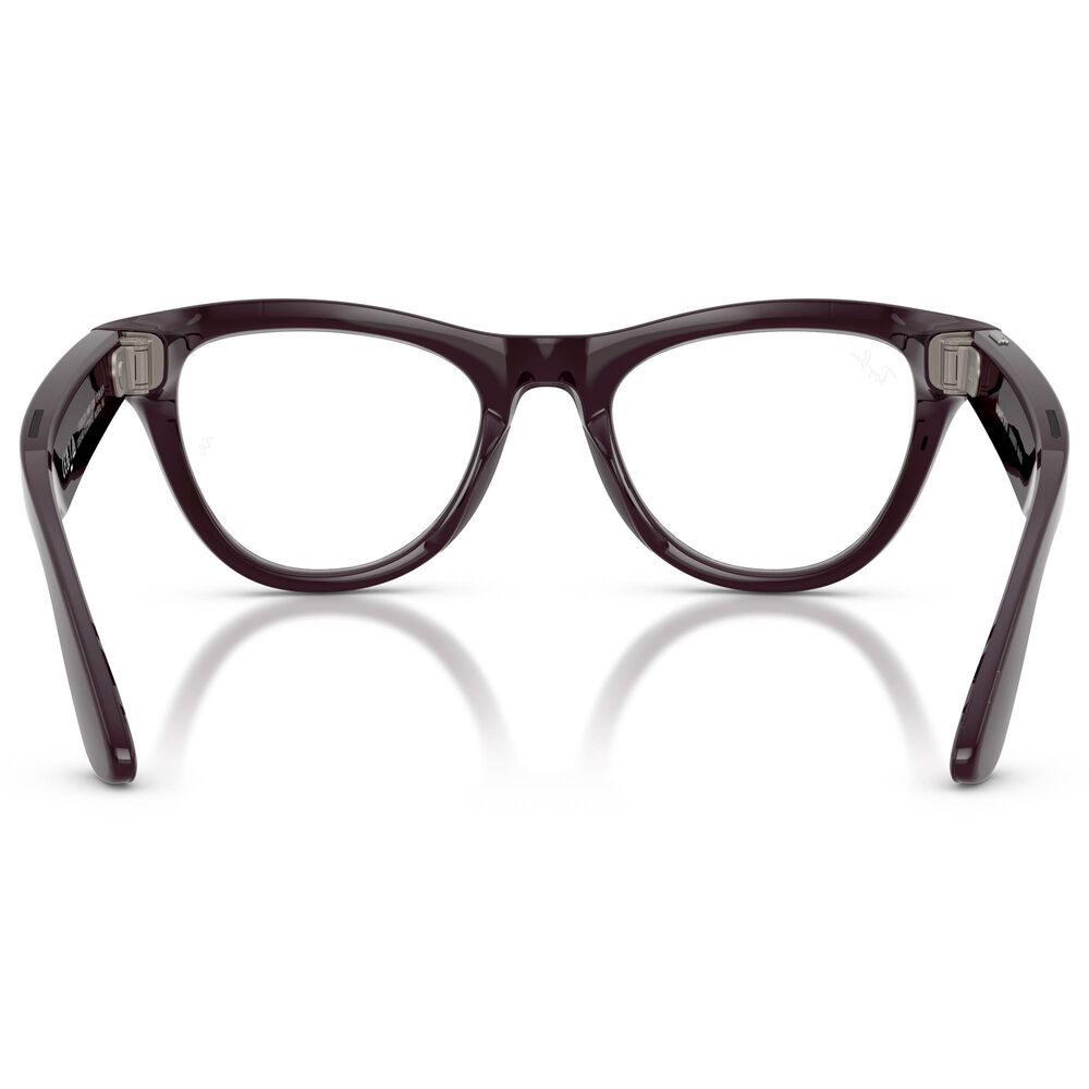 Rayban Glasses Skyler Gen 2 Sunglasses with Clear and Amethyst Transitions Lenses in Shiny Mystic Violet, , large